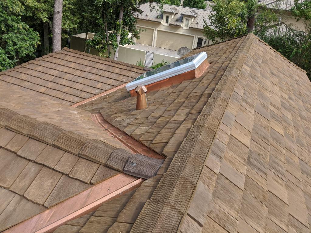 Cedur Roof Copper Flashing